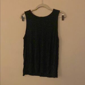 Old Navy Black Sleeveless Tank Top Essential